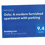 Oslo: A Modern Furnished Apartment With Parking